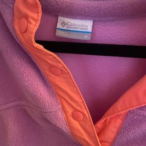 Columbia fleece, sherbert like colors 🍬🍭🍡